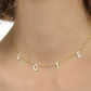 14K Gold and Sterling Silver Vote Necklace
