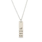 Sterling Silver Eff You See Kay Pendant Necklace