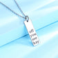 Sterling Silver Eff You See Kay Pendant Necklace