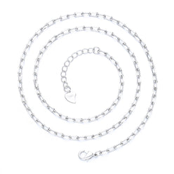 18K Gold Paper Clip Necklace