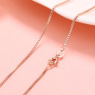 Amy and Annette 14K Gold 16-24" inch Box Chains