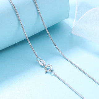 Sterling Silver 18"-24" Snake Chain