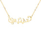 Sterling Silver Music Notes Necklace