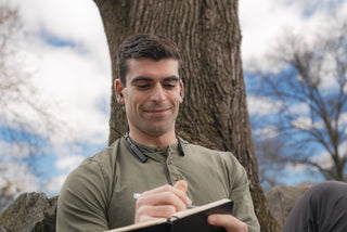 SAD UV-Free Light Headset with Earbuds - Portable for SAD, Energy, Mood, Sleep, and Jet Lag.