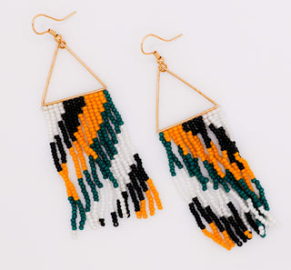 Hanging earrings