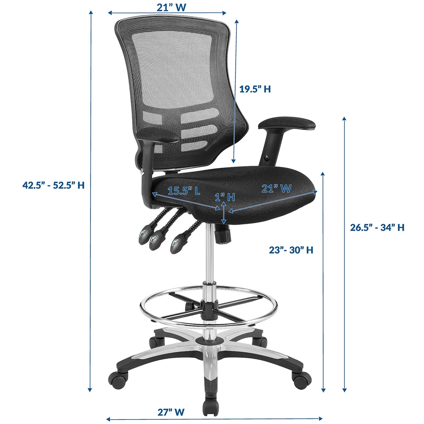 Calibrate Mesh activeing Chair by Modway