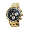 Chase Durer 49mm Flight Commander Swiss Quartz Chronograph Watch