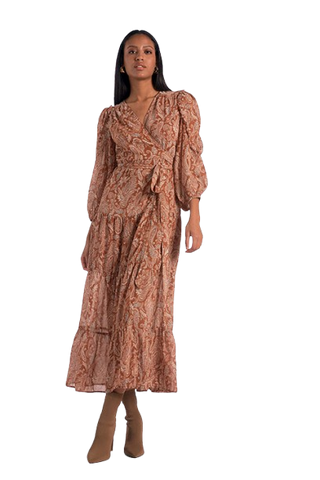 Maxi Wrap Dress