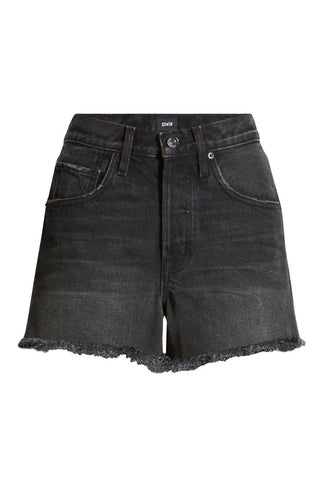 Edwin - CAI HIGH WAIST DENIM CUTOFF SHORTS