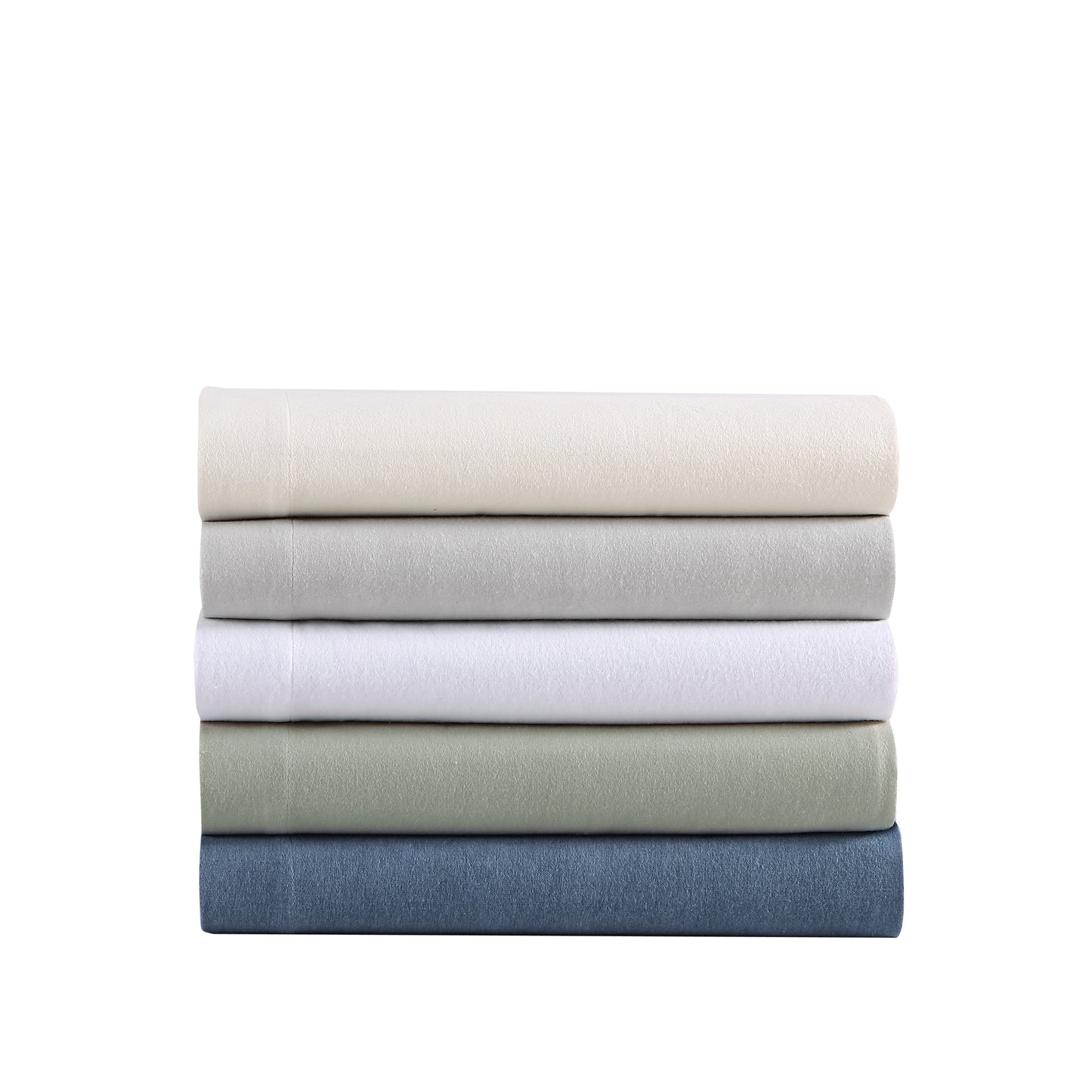 Eddie Bauer Cotton FlannelSolidsDeep Pocket Sheet  Pillowcase Set