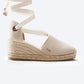Escala Canvas Espadrille Wedges