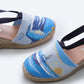 Escala Mediterranean Dreams Canvas Espadrilles Wedges
