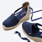 Escala Canvas Espadrille Wedges