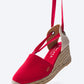 Escala Canvas Espadrille Wedges