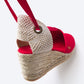 Escala Canvas Espadrille Wedges