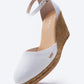 Estartit Canvas Espadrille Wedges
