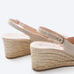 Llansa Canvas Espadrille Sandal Wedges