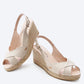 Llansa Canvas Espadrille Sandal Wedges
