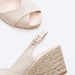 Llansa Canvas Espadrille Sandal Wedges