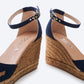 Estartit Canvas Espadrille Wedges