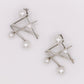 Pearlescent Futurista Earrings – Luxury Pearl Statement Earrings