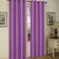 J&V TEXTILES 2 Panels Solid Grommet Faux Silk Window Curtain Drapes Treatment in 84" Length