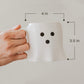 Ghost Face 12oz. Figural Coffee Mug