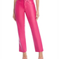 Good American Faux Leather Good Icon High Rise Straight Leg JeansPink Size 6