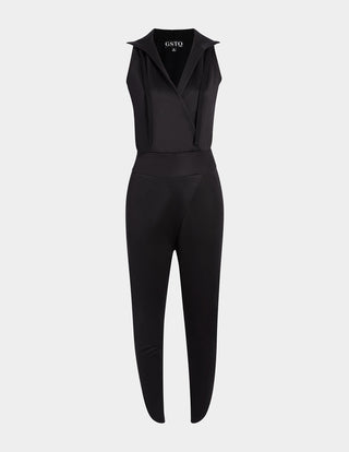 Hoodie-Racerback Jumpsuit