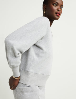 Scoop-Neck Sweatshirt