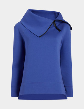 Funnel-Neck Zip Top