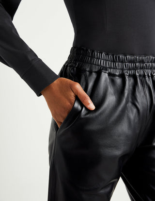 Leather Jogger Pant