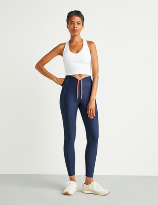 Athletic High-Waisted  Football Legging Midnight