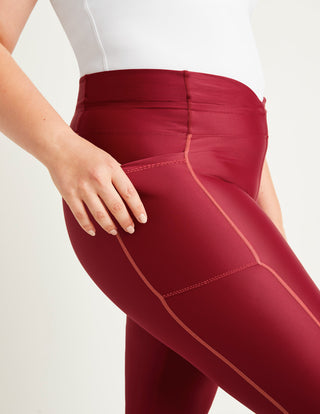 Athletic High-Waisted  Football Legging