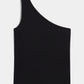 One Shoulder Rib Knit Top