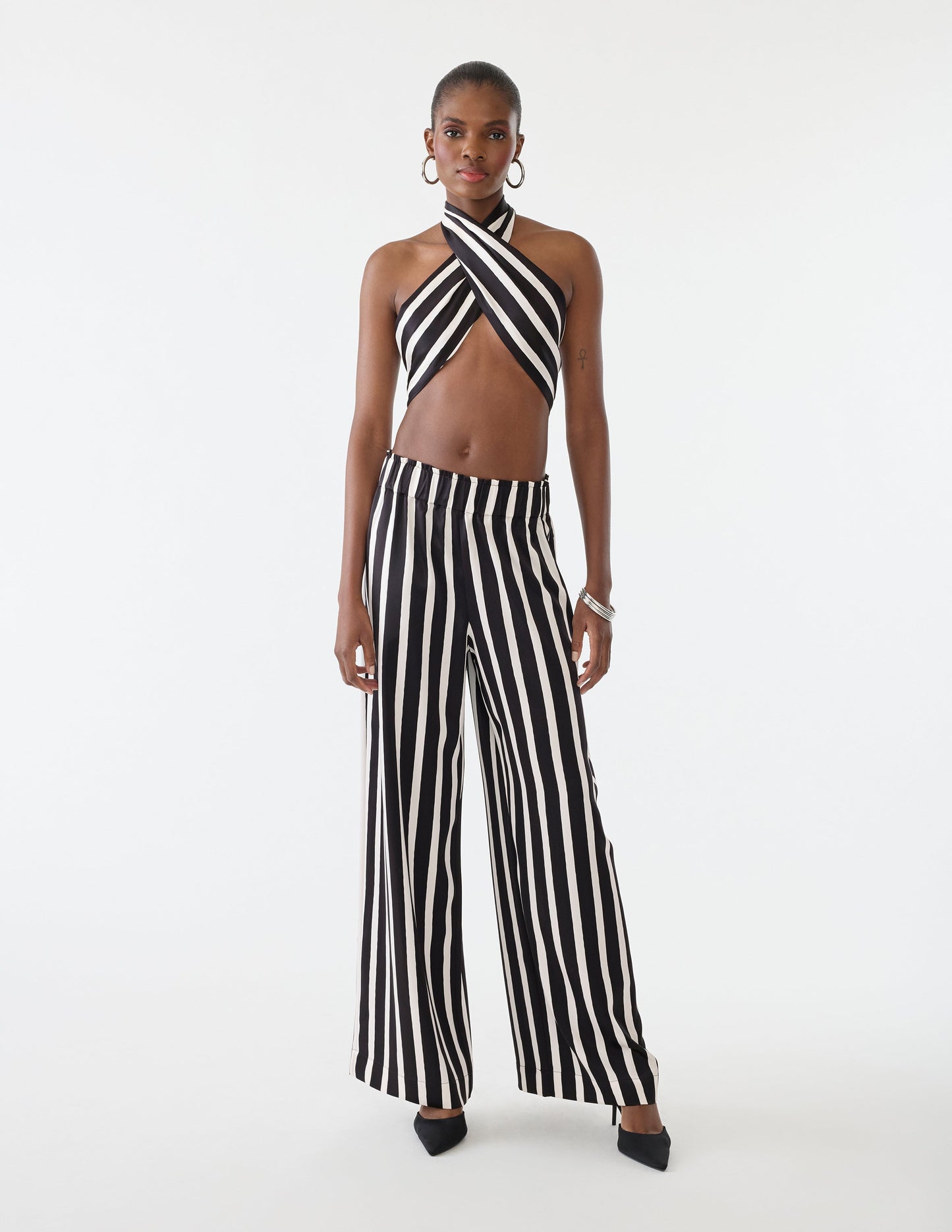 Striped Sarong Pant