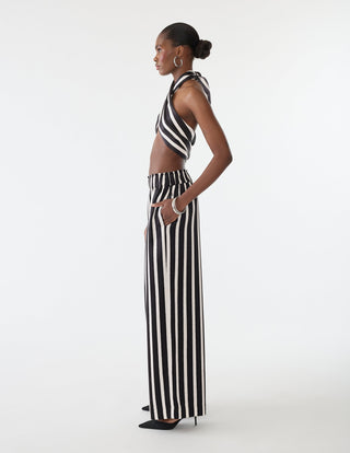 Striped Sarong Pant