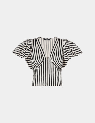 Flutter Sleeve Corset