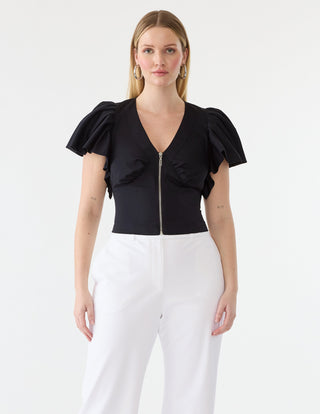 Flutter Sleeve Corset