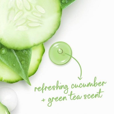 Dove Beauty Refresh Body Wash Pump Cucumber & Green Tea 24hr Lotion-Soft Skin 30.6 fl oz - New