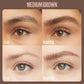 Maybelline Superfluff Volumizing Eyebrow Gel Mousse 003 Medium Brown 0.17 fl oz - Missing Box
