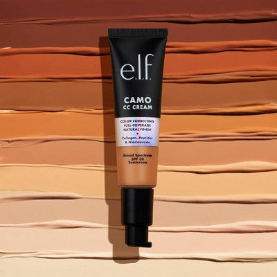 e.l.f. Camo CC Cream 370 N Medium 1.05oz - Imperfect Box