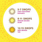 Jergens Natural Glow Instant Sun Drops Tanners 1 fl oz - Imperfect Box