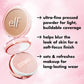 e.l.f. Halo Glow Powder Filter Foundation Light Warm 0.35oz - New