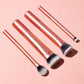 Real Techniques Face Base Makeup Brush Kit 4pc - New