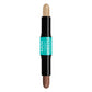 NYX Professional Makeup Wonder Stick 2-in-1 Highlight & Contour 02 Universal Light 0.28oz - New