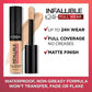 L'Oreal Paris Infallible Full Wear, Full Coverage 425 Chestnut 0.33 fl oz - Imperfect Container