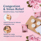 Body Restore Shower Steamers with 100% Natural Essential Oil Rose Shower 6ct - New