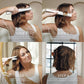 Kristin Ess Titanium Flat Iron Hair Straightener and Curler Dual Voltage 1.25" - Imperfect Box