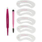 JAPONESQUE Beauty Tool Brow Builder Set 7ct - New